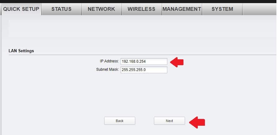 Login Outdoor Wireless Base Station: TP-Link WBS510