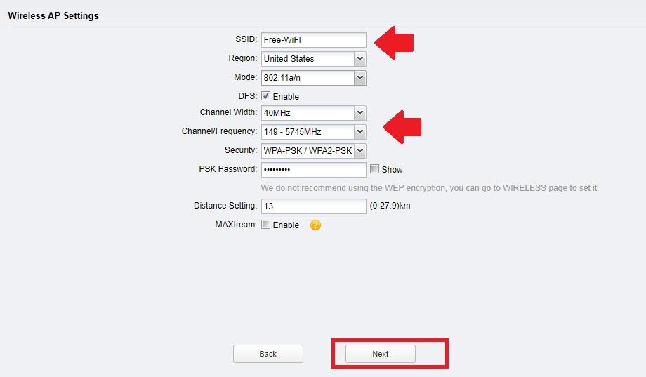 tp-link wireless outdoor cpe setup