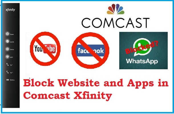 website block in comcast xfinity router