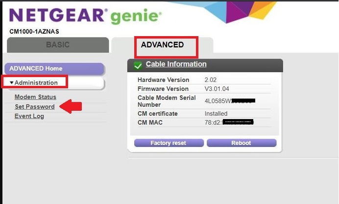 netgear cm1000 vs arris sb8200