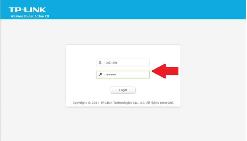 tp link router login url