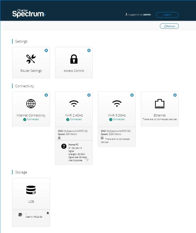 Spectrum Router Login