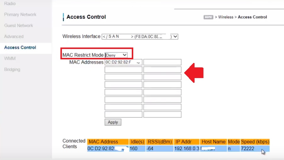 ubee router configuration