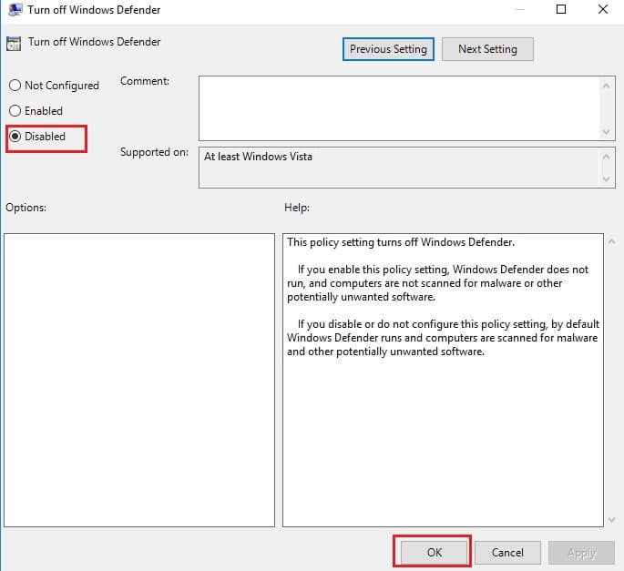 How To Uninstall, Disable, and Remove Windows Defender