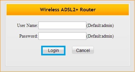 tenda wifi login