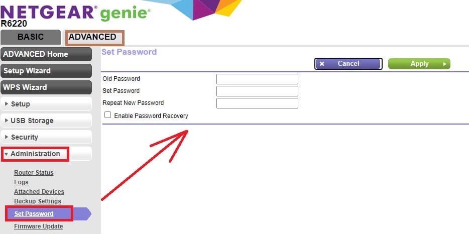 netgear router mac address filtering