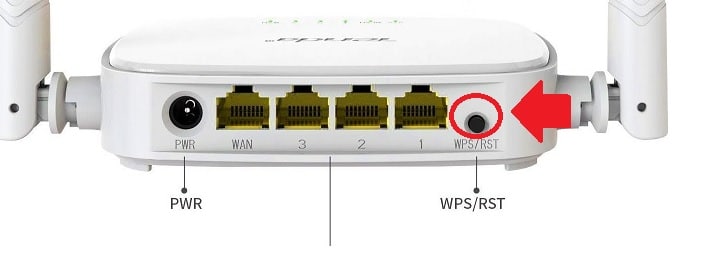  How to physically reset a Tenda FH1201