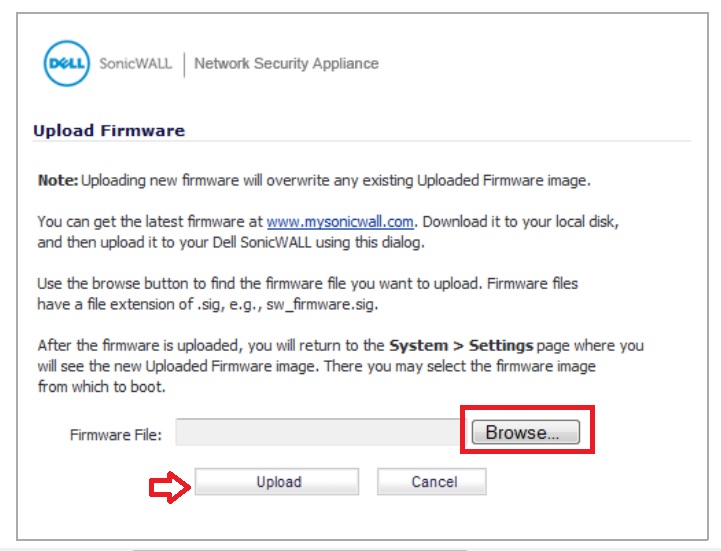 sonicwall tz100 firewall upgrade