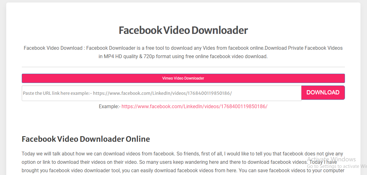 Free And Secure Way For Facebook Reels Download